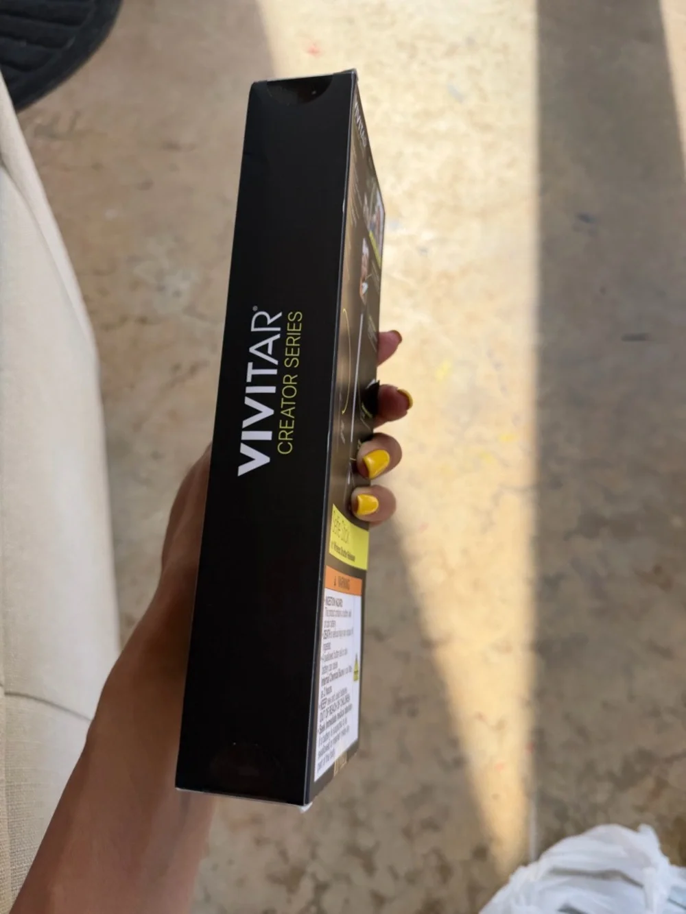 Vivitar Yellow Selfie Stick with Wireless Shutter Release